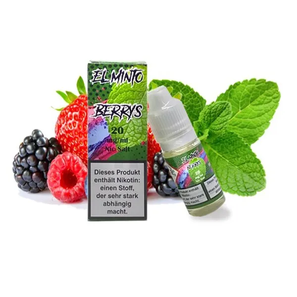 El Minto - Nikotinsalzliquids - 10ml - Berrys - 20mg El Minto - Nikotinsalzliquids - 10ml - Berrys - 20mg