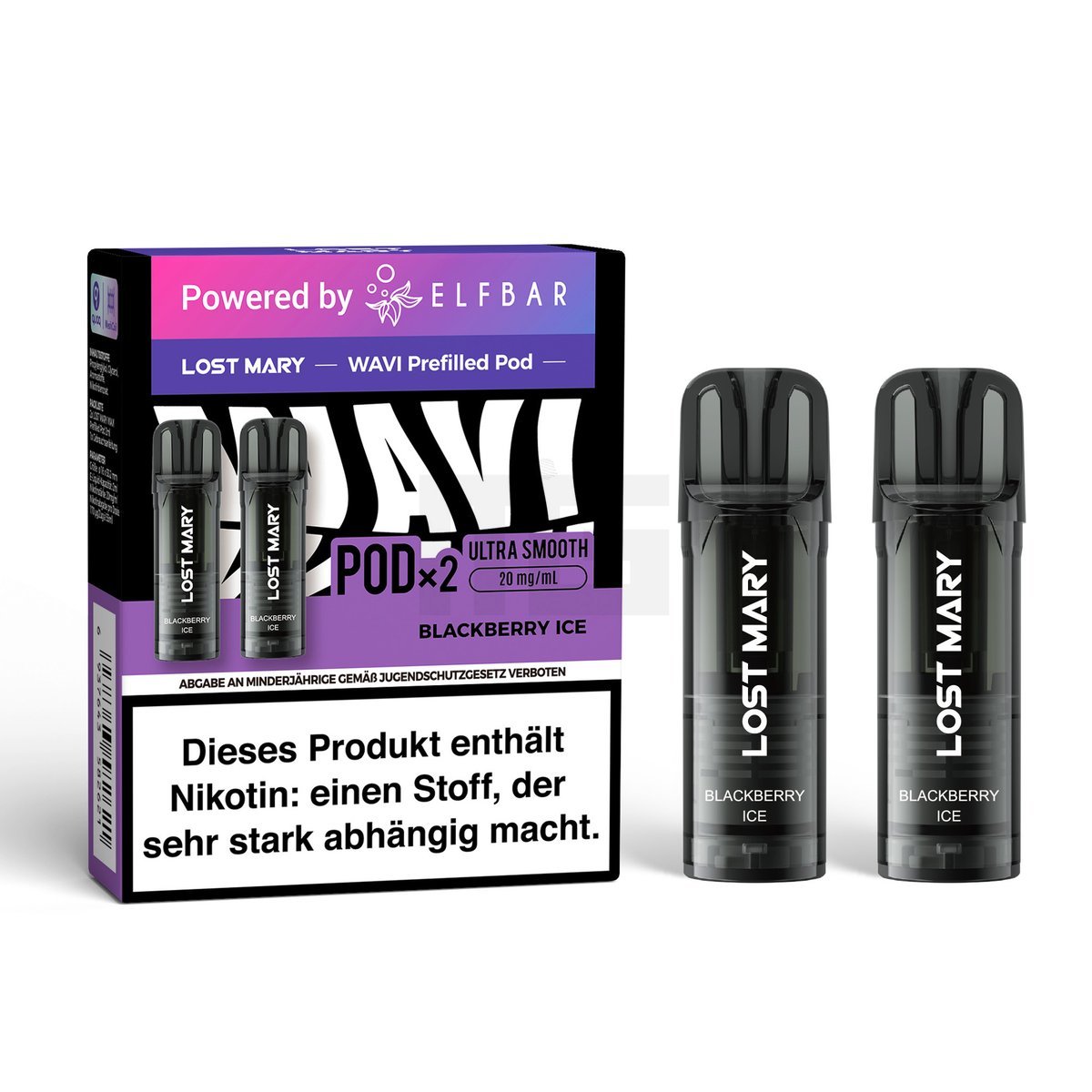 Lost Mary - Wavi - Prefilled Pods - Blackberry Ice - 20mg