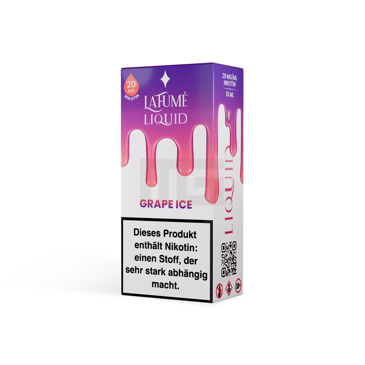 La Fume - Nikotinsalz-Liquid - Grape Ice - 10ml - 20mg