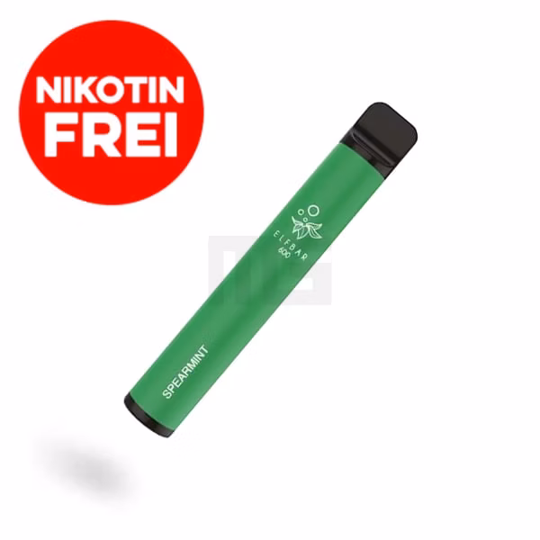elf-bar-nikotinfrei-spearmint Nikotinfrei - Elf Bar 600 Einweg E-Zigarette - Spearmint