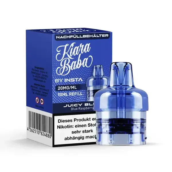 KIARABABA - Nachfülltank - 10ml - Juicy Blue KIARABABA - Nachfülltank - 10ml - Juicy Blue