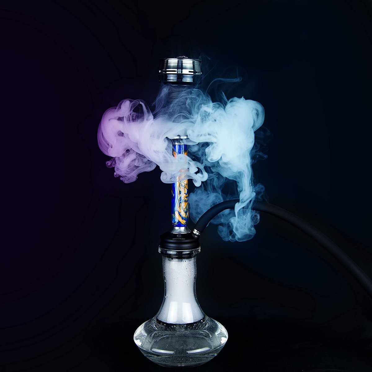 Mayukah-Hookah-6 Mayukah Hookah / Blau / Pink