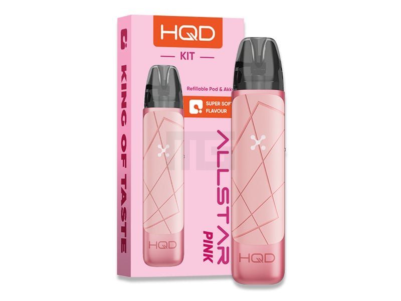 HQD - Allstar Lite - Pod Kit - Pink HQD - Allstar Lite - Pod Kit - Pink