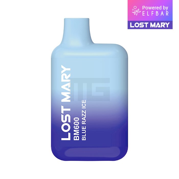 Lost Mary - BM600 - Einweg E-Zigarette - Blue Razz Ice - 20mg - 1er Packung