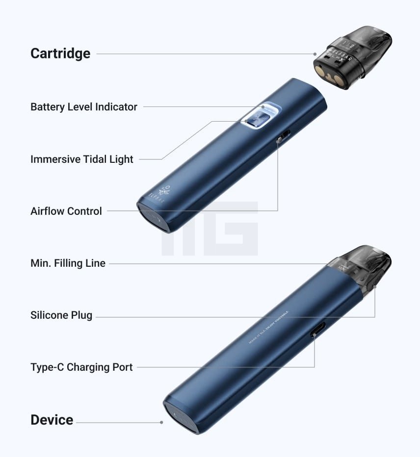 Elfbar - ELFX 2 + ELFLIQ - Starter Kit Elfbar - ELFX 2 + ELFLIQ - Starter Kit