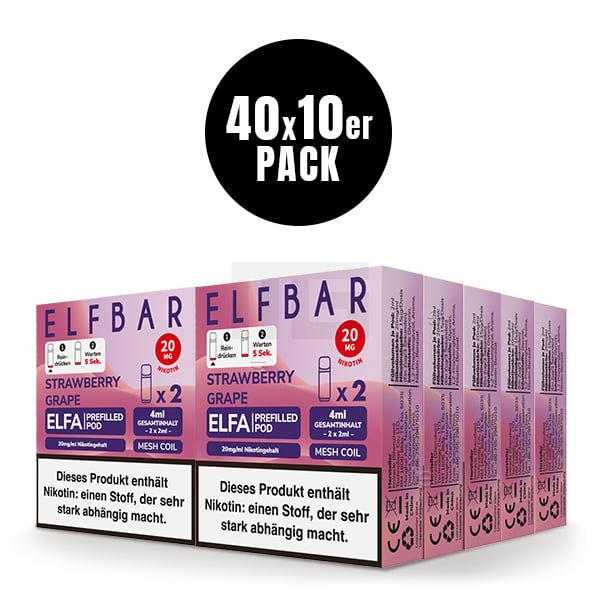 elfbar elfa master akku Strawberry Grape Elf Bar Elfa Pro Pod