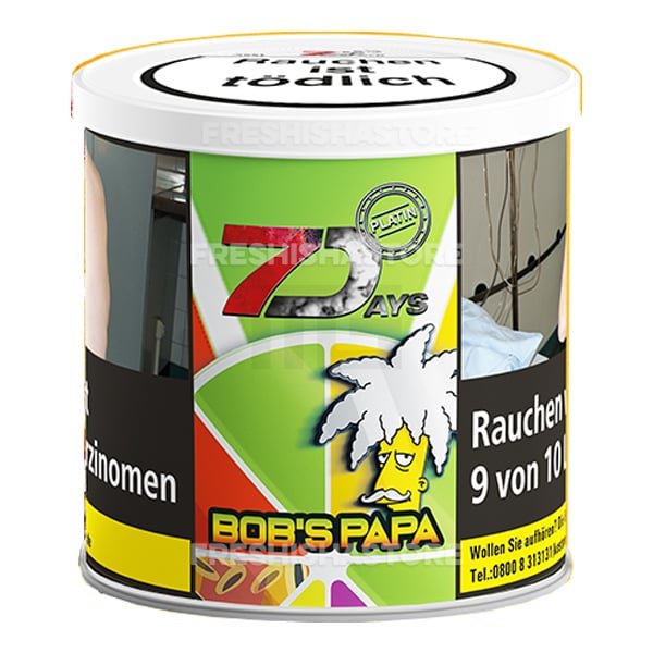 7days-platin-bobs-papa-200g 7Days - Platin - Bob`s Papa - 200g