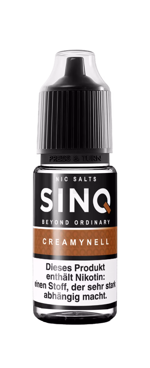 SINQ - Creamynell - Nikotinsalz Liquids - 10ml - 10mg SINQ - Creamynell - Nikotinsalz Liquids - 10ml - 10mg