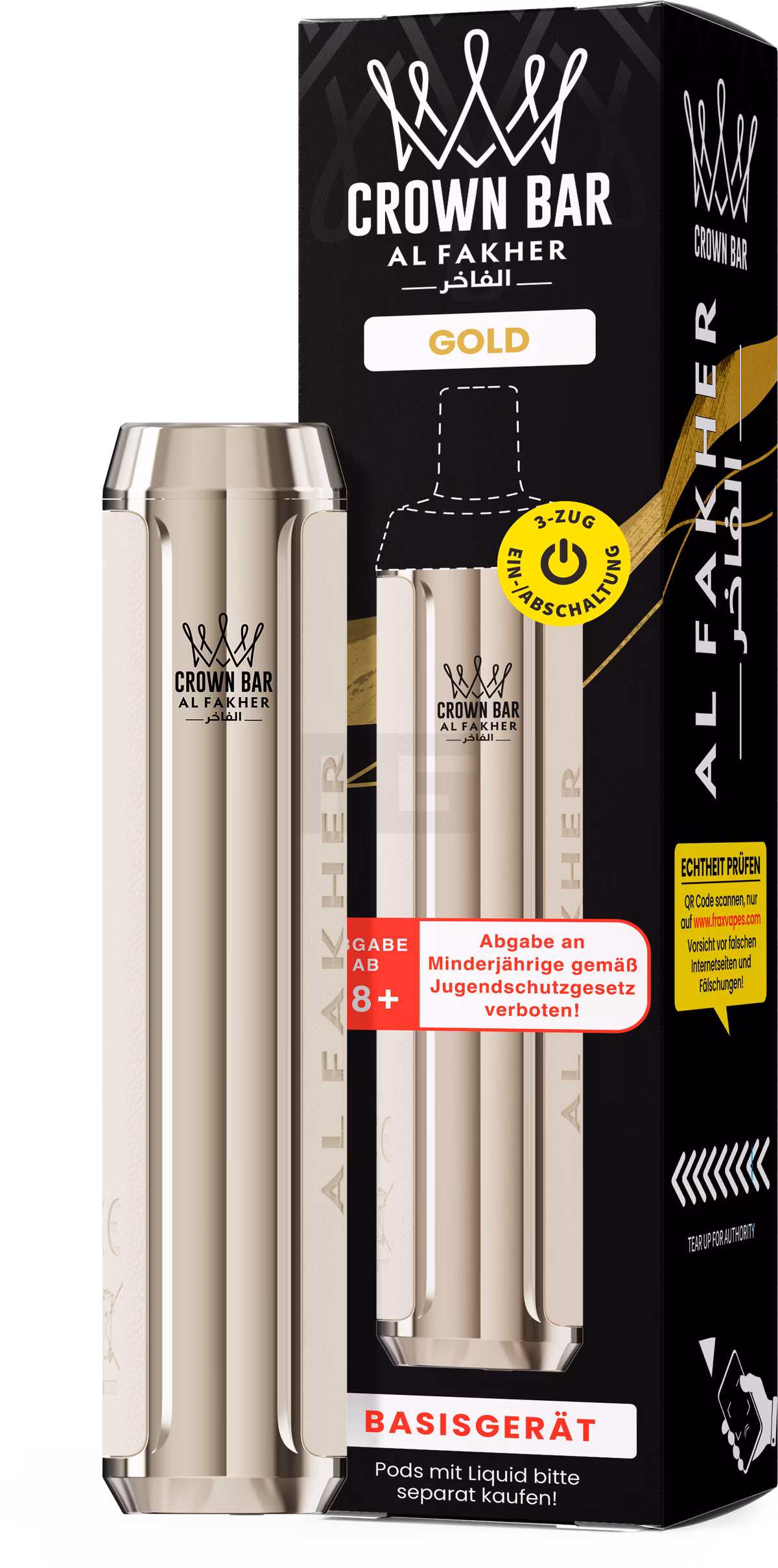 Al Fakher - Basisgerät - Gold