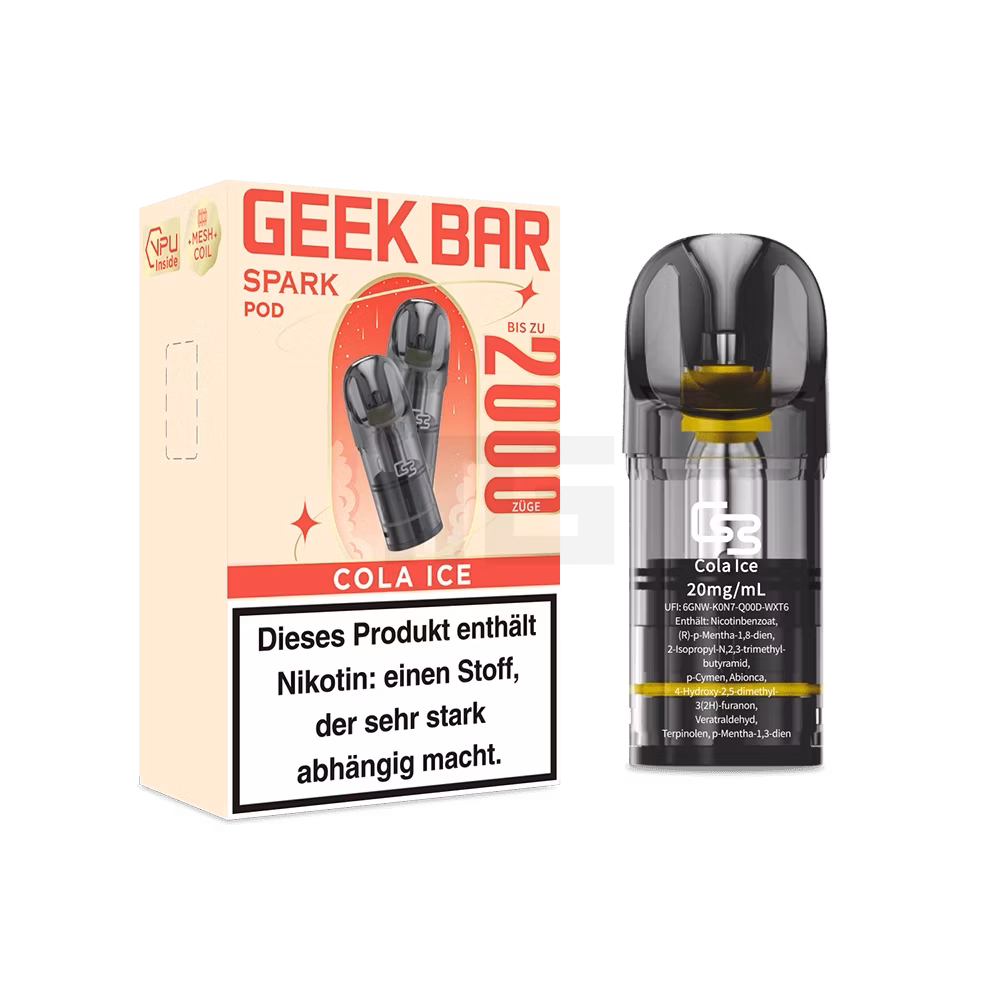 Geek Bar Spark Prefilled Pods Cola Ice 20mg 2ml