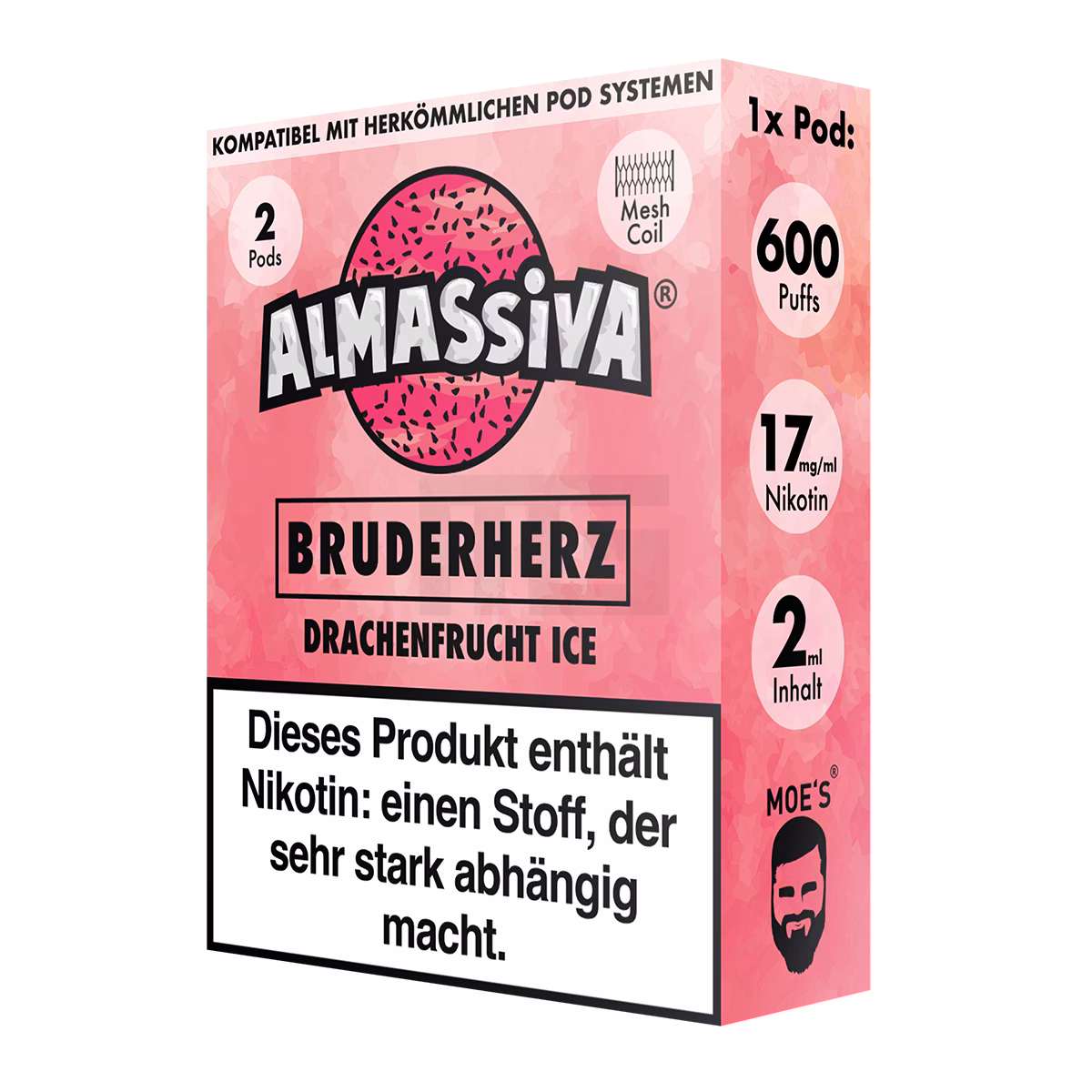 Al Massiva - Prefilled Pod - 2ml - 2er Pack - Bruderherz