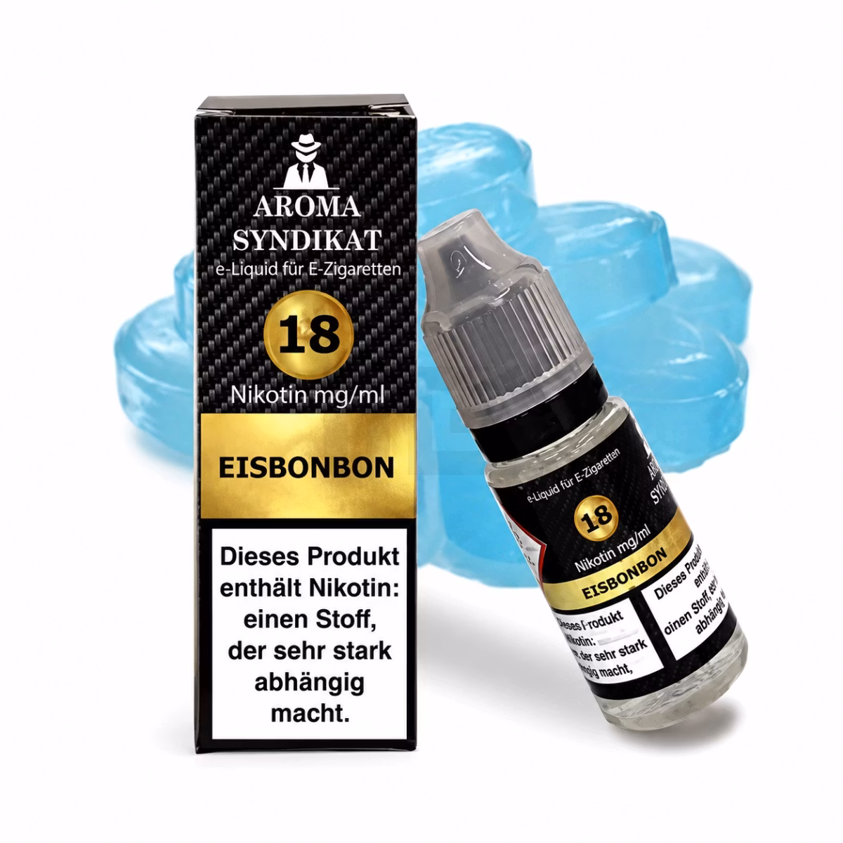 Aroma Syndikat - Nikotinsalz-Liquids - 10ml - Eisbonbon - 18mg