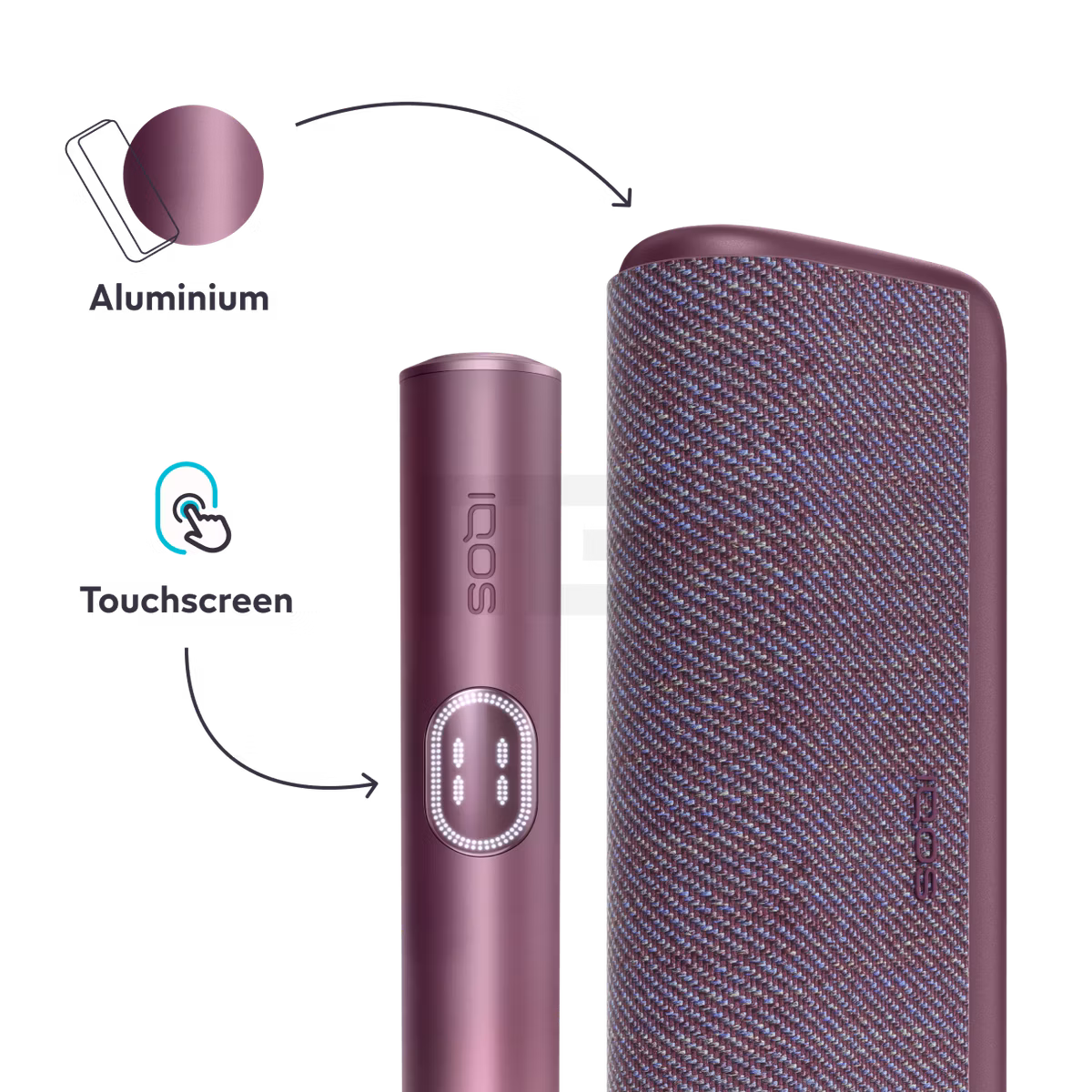 IQOS - ILUMA i PRIME - Kit - PRIME GARNET RED