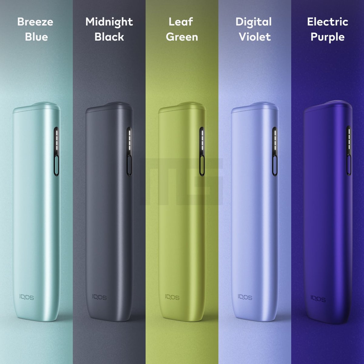 IQOS - ILUMA i ONE - Kit - Electric Purple e-cigarette, vape, pod, battery, colorful