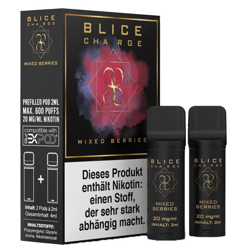 blice-prefilled-pod-mixed-berries-2ml-2er-paket Blice - Prefilled Pod - Mixed Berries - 2ml - 2er Pack