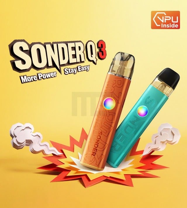 GeekVape - Sonder Q3 - Pod Kit - Beat Black
