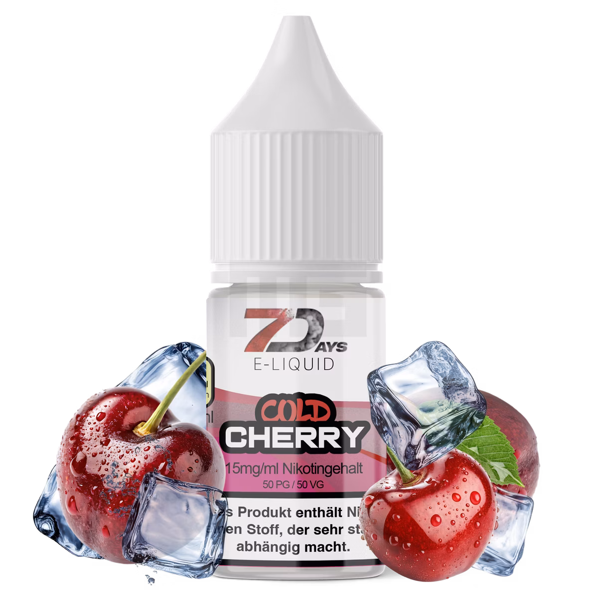 7Days - E-Liquid - 10ml - Cold Cherry | Nikotinsalz-StÀrke : 15mg 7Days - E-Liquid - 10ml - Cold Cherry | Nikotinsalz-StÀrke : 15mg