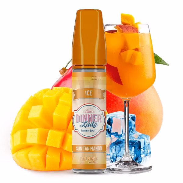 Dinner Lady - Ice - Aroma - 14ml - Sun Tan Mango Dinner Lady - Ice - Aroma - 14ml - Sun Tan Mango