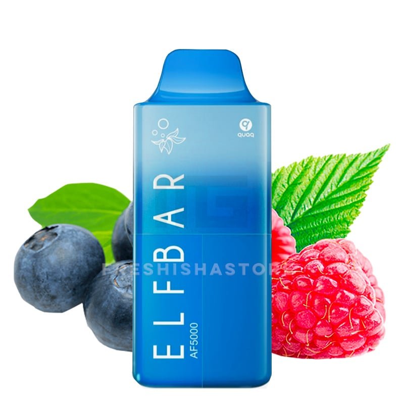 elf-bar-af5000-e-zigarette-blueberrysourraspberry Elfbar - AF5000 - Einweg E-Zigarette - Blueberry Sour Raspberry - 20mg - CP