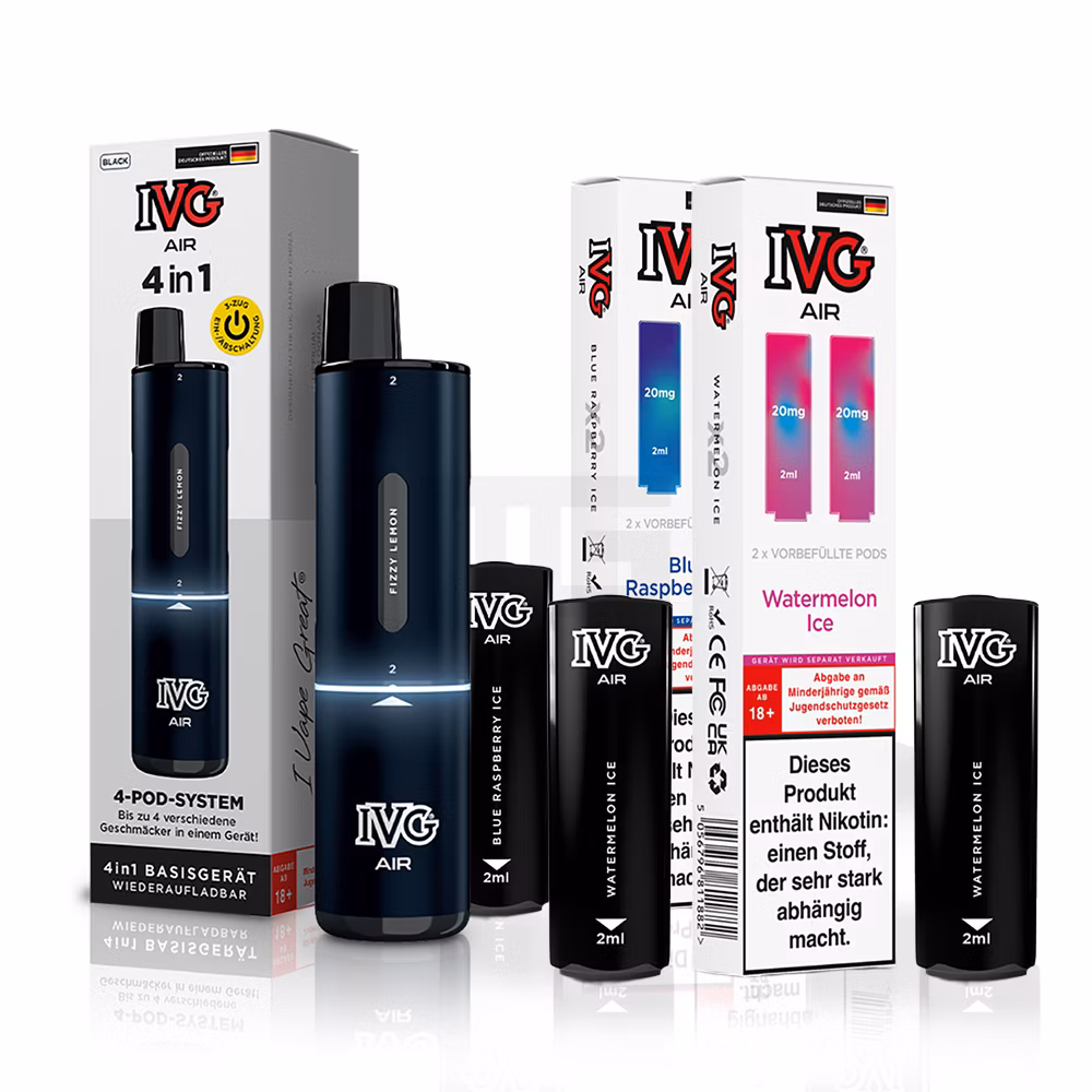 IVG AIR - Pod System - Pods + Basisgerät