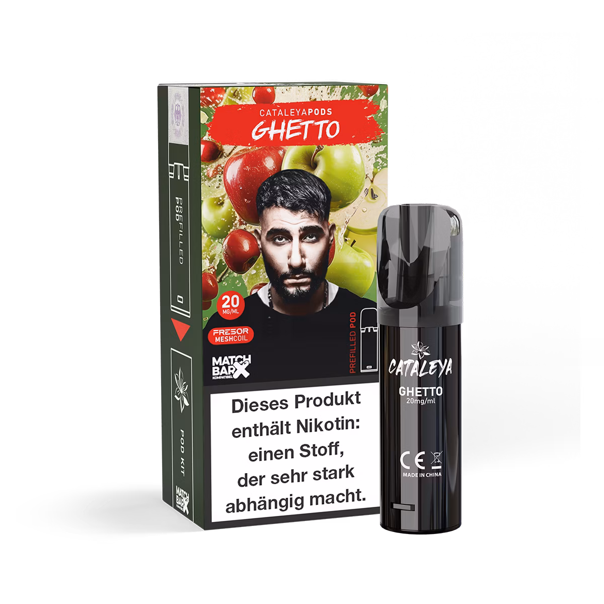 Cataleya - Prefilled-Pod - 20mg - Ghetto | Paketgröße : ein Stück