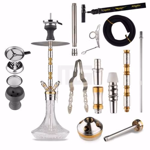 Shisha-Wasserpfeife-Alligator-Gator-Master-Transparent-freshisha-store