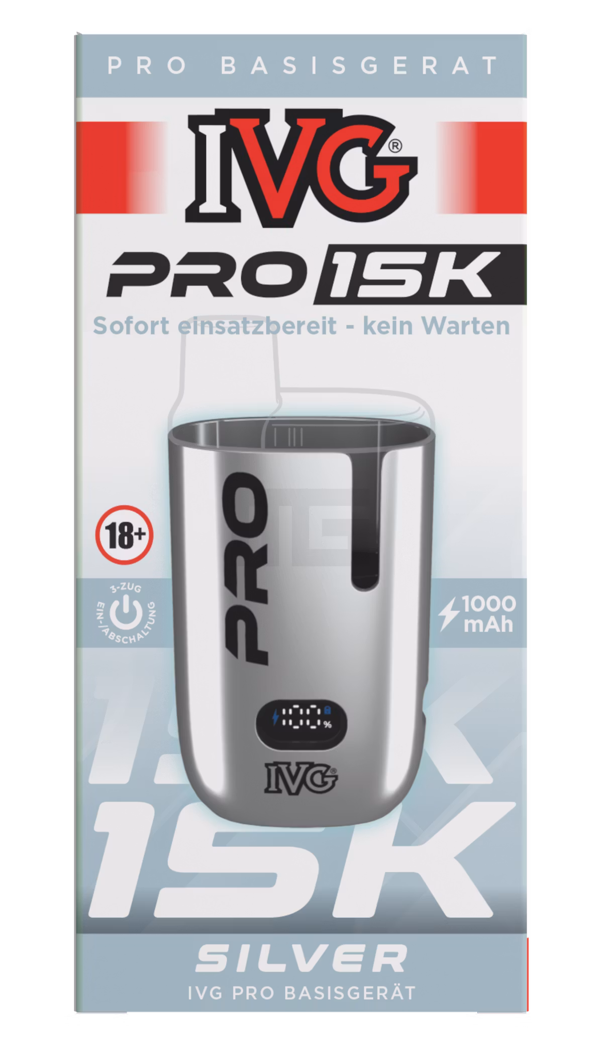 IVG - Pro 15K - Basisgerät - Silver