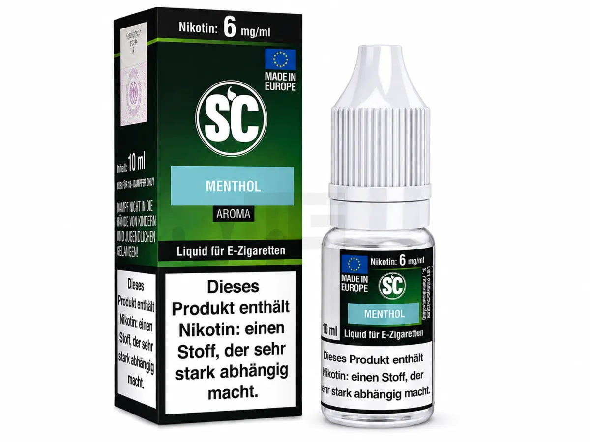 SC - Menthol - Nikotin Liquid - 10ml - 6mg