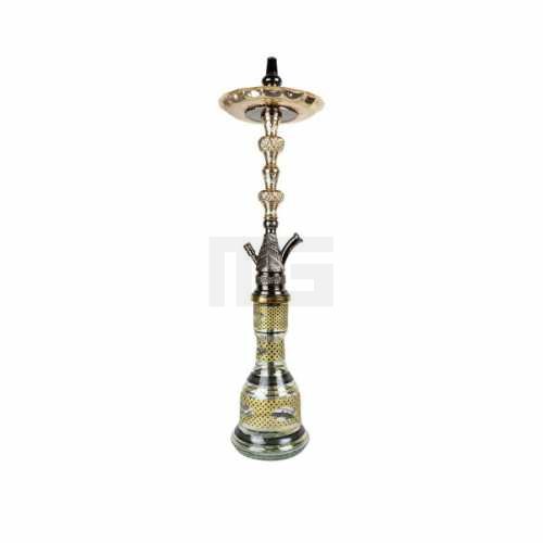 Shisha-Wasserpfeife-Khalil-Mamoon-Fanus-Black-Gold-freshisha-store