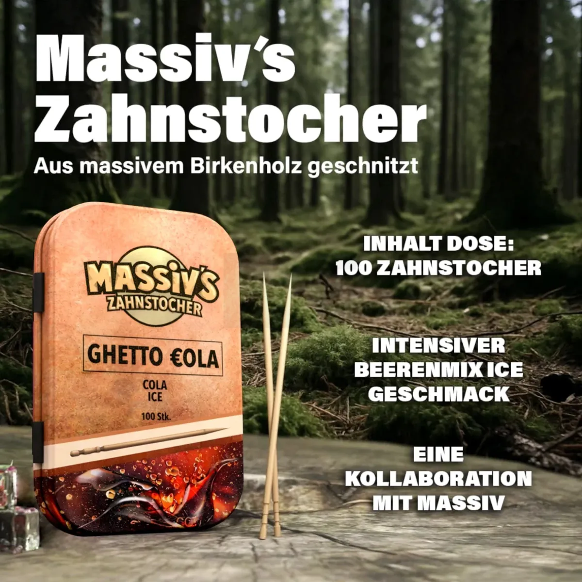 Massiv' s - Zahnstocher - Ghetto Cola