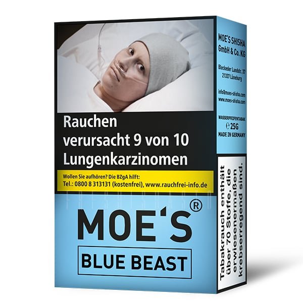 moes-tobacco-blue-beast-25g Moe`s Tobacco - Blue Beast - 25g