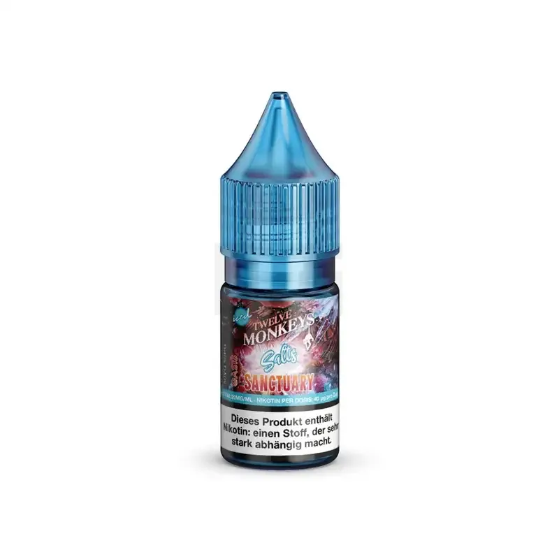 Twelve Monkeys Nikotinsalz-Liquid Iced Sanctuary 10ml 20mg