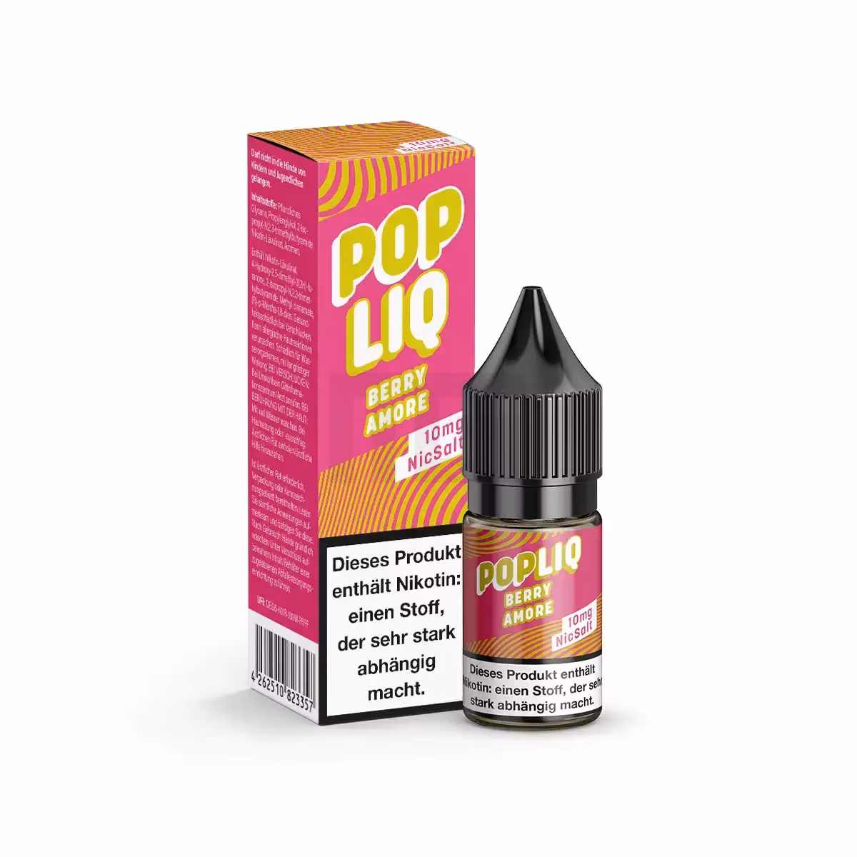 PopLiq Nikotinsalz-Liquid Berry Amore 10ml 10mg PopLiq Nikotinsalz-Liquid Berry Amore 10ml 10mg