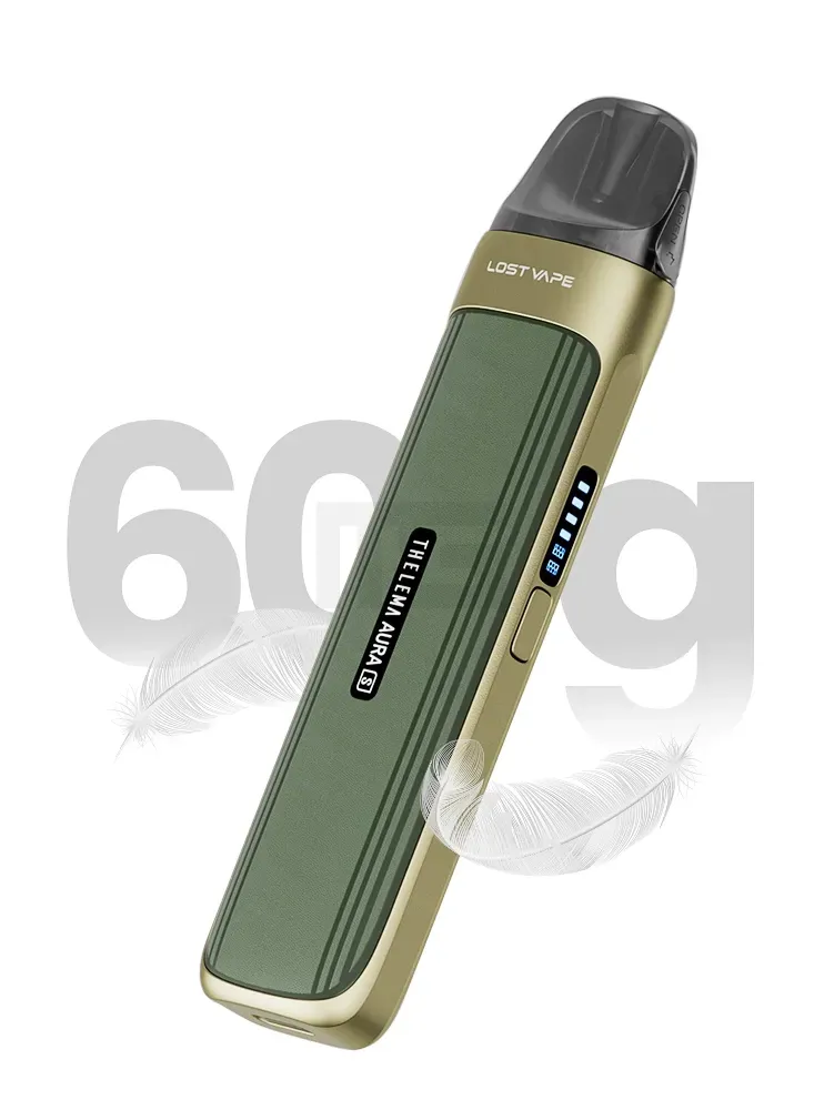 Lost Vape - Thelema Aura S - Pod Kit - Wooden Black