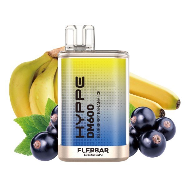HYPPE - DM600 - Einweg Vape - Blueberry Banana Ice - 20mg