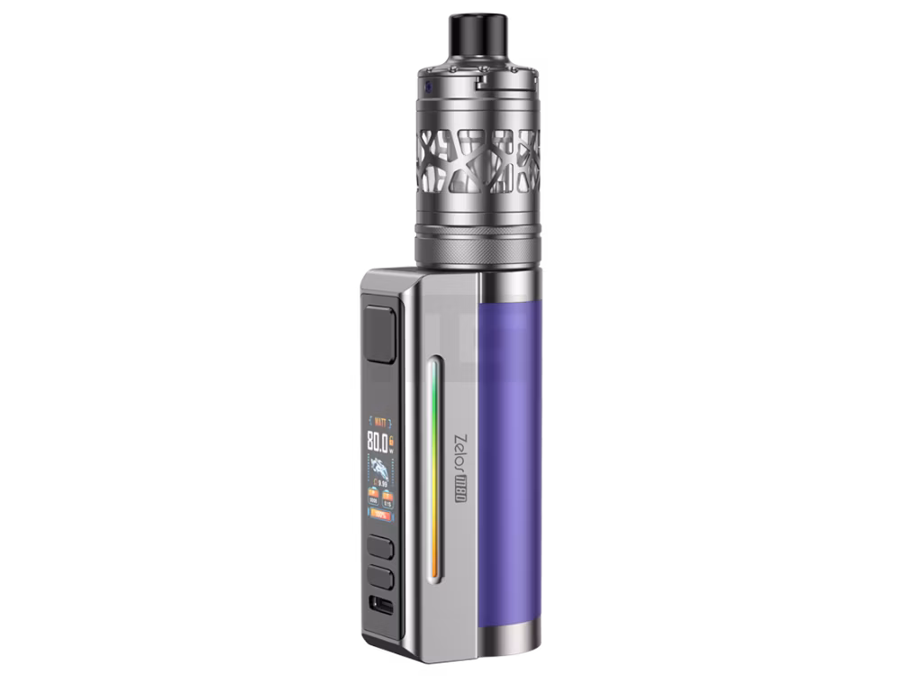Aspire - Zelos M80 - Kit - Violet Silver Aspire - Zelos M80 - Kit - Violet Silver