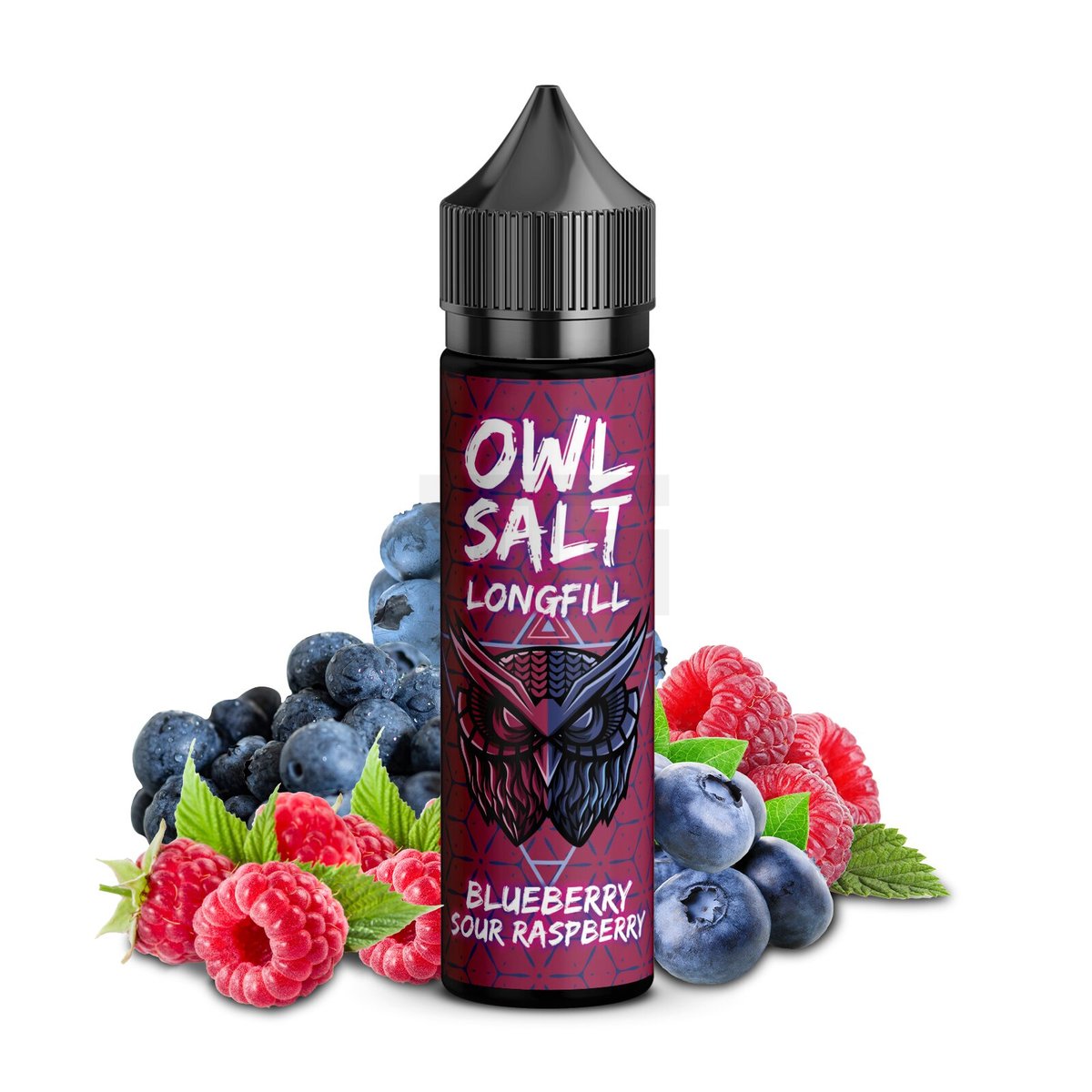 OWL Salt ✴ Blueberry Sour Raspberry Overdosed ✴ 10ml ✴ Aroma
