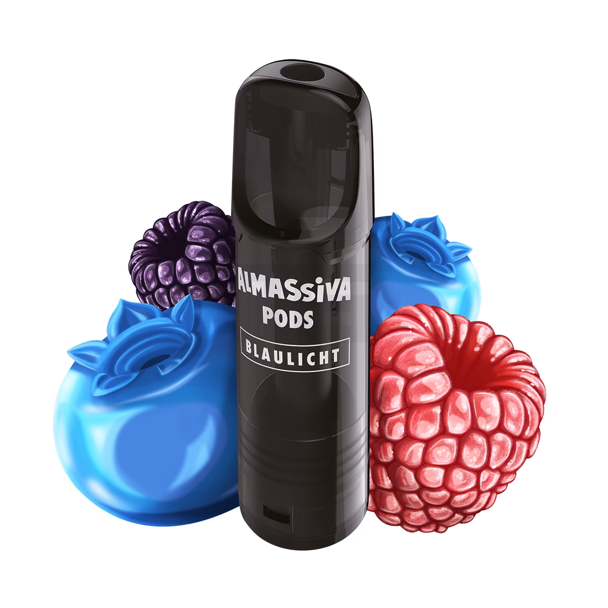 Al Massiva - Prefilled Pod - 2ml - 2er Pack - Blaulicht - 17mg