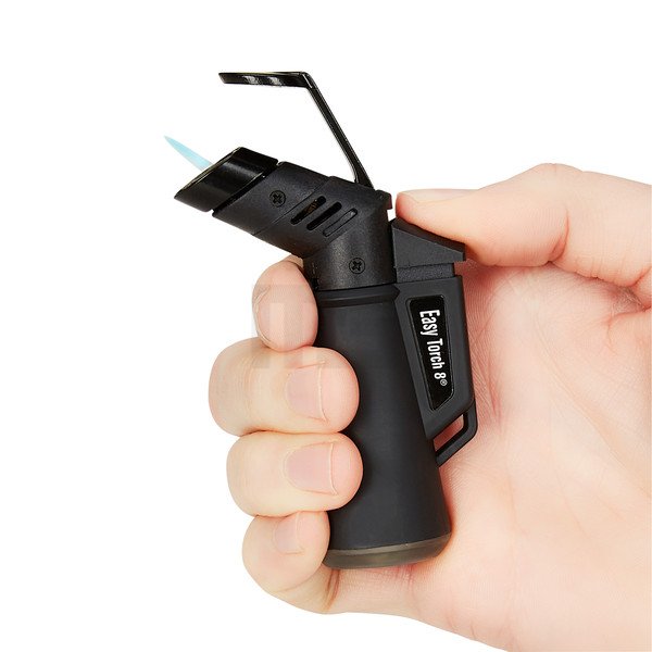 Easy Torch - Freestyle - Jet Flame - Transparent - Rot