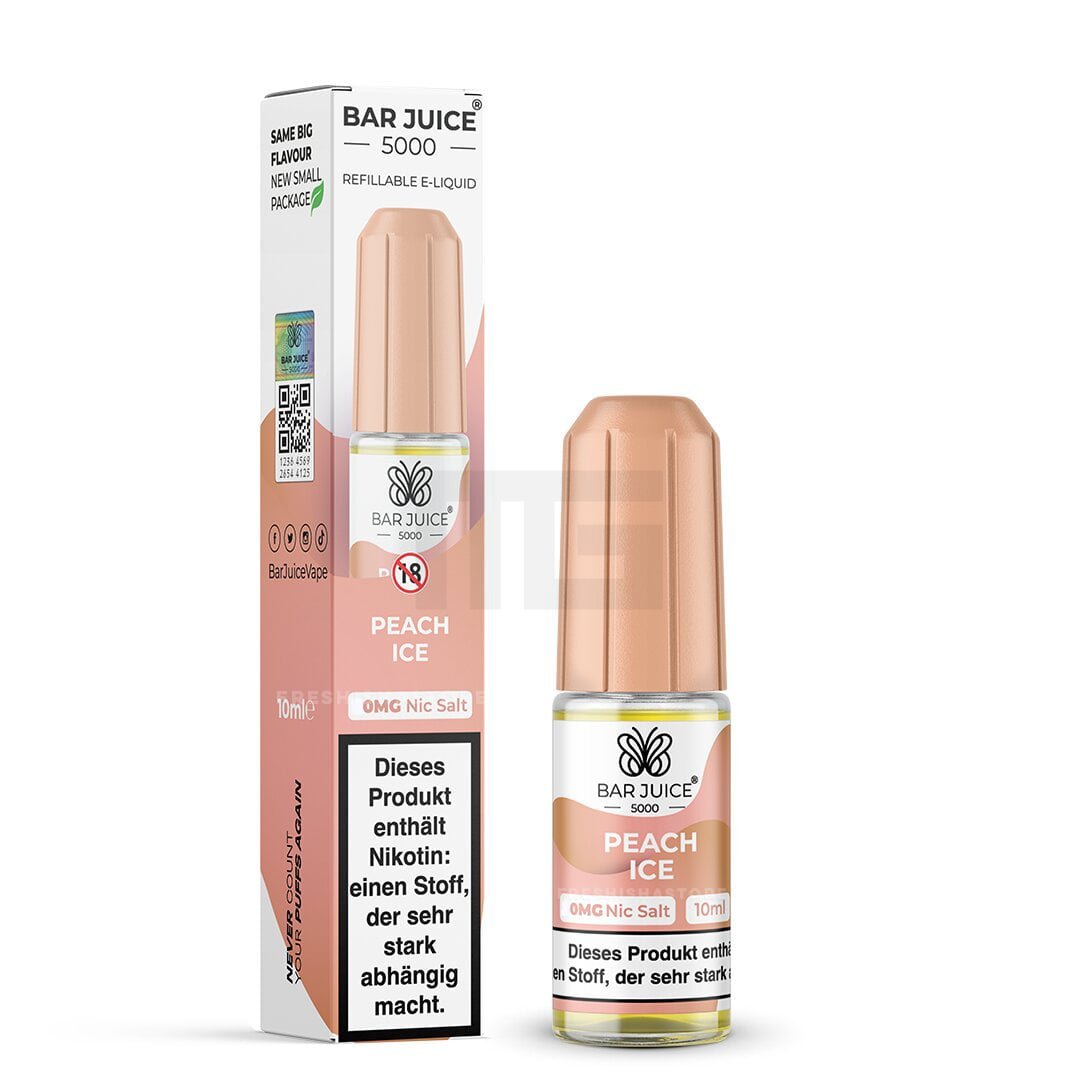 bar-juice-5000-peach-ice-10ml-0mg Bar Juice 5000 - Peach Ice - 10ml - 0mg