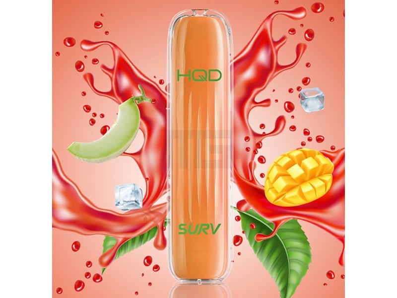 HQD - SURV - Einweg E-Zigarette - Mango Melon Ice - 20mg HQD - SURV - Einweg E-Zigarette - Mango Melon Ice - 20mg