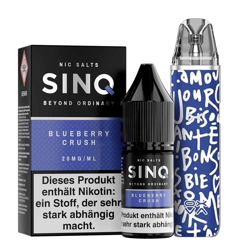 SINQ x OXVA - Liquid + E-Zigarette Set SINQ x OXVA - Liquid + E-Zigarette Set