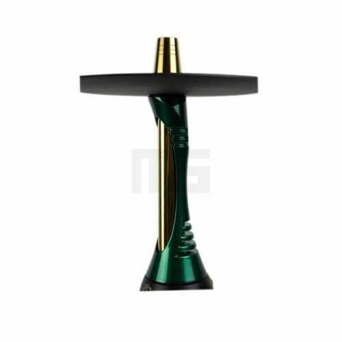 alpha-hookah-shisha-model-s-dark-green-kohleteller-rauchsauele Shisha-Wasserpfeife-Alpha-Hookah-Model-S-freshisha-store