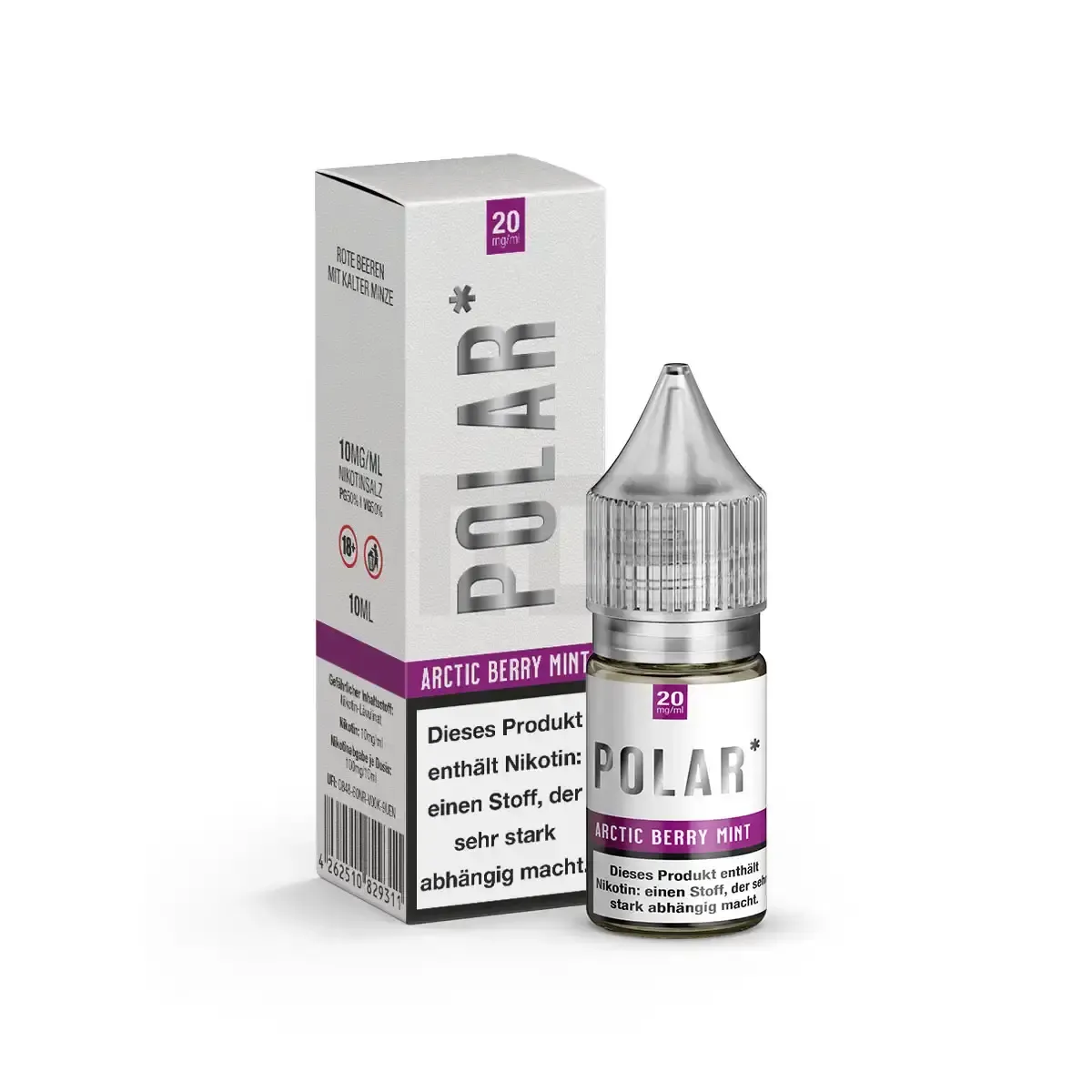 Polar Nikotinsalz-Liquid Arctic Berry Mint 10ml 20mg Polar Nikotinsalz-Liquid Arctic Berry Mint 10ml 20mg