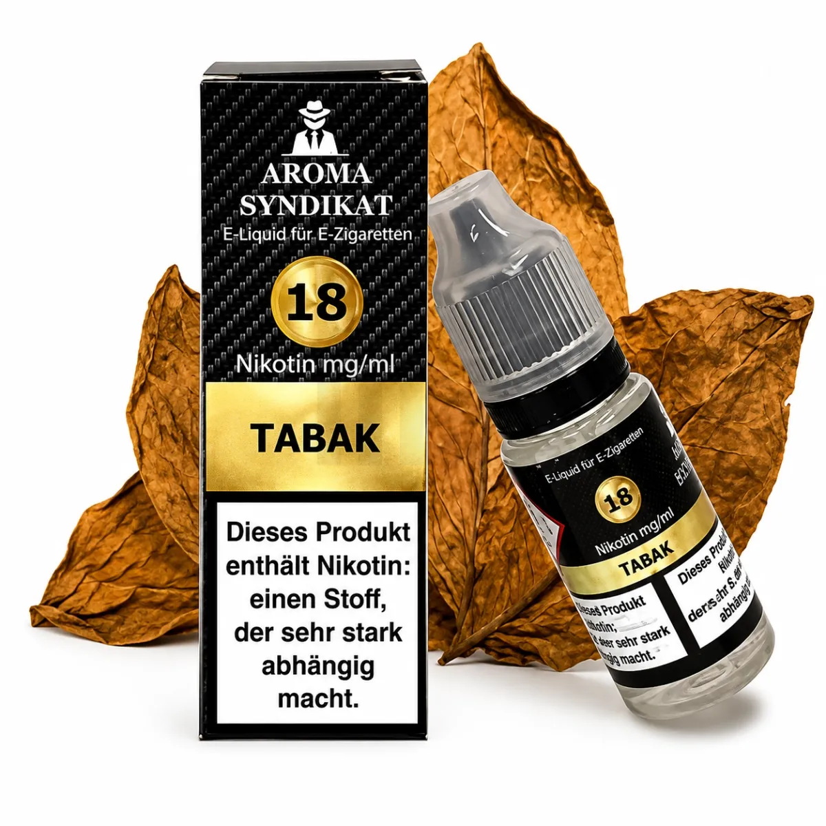 Aroma Syndikat - Nikotinsalz-Liquids - 10ml - Tabak - 18mg