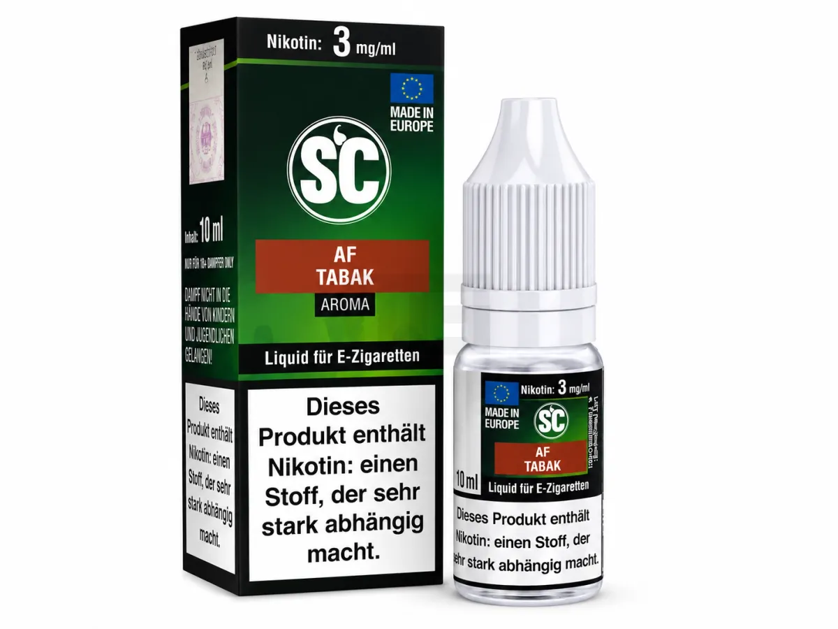 SC - AF Tabak - Nikotin Liquid - 10ml - 3mg