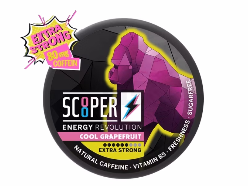 Scooper - Koffein Pouches - Cool Grapefruit - 80mg