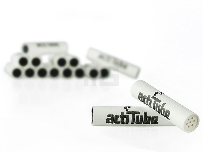 actiTube - Aktivkohlefilter - Ø 8 mm - 100 Stück