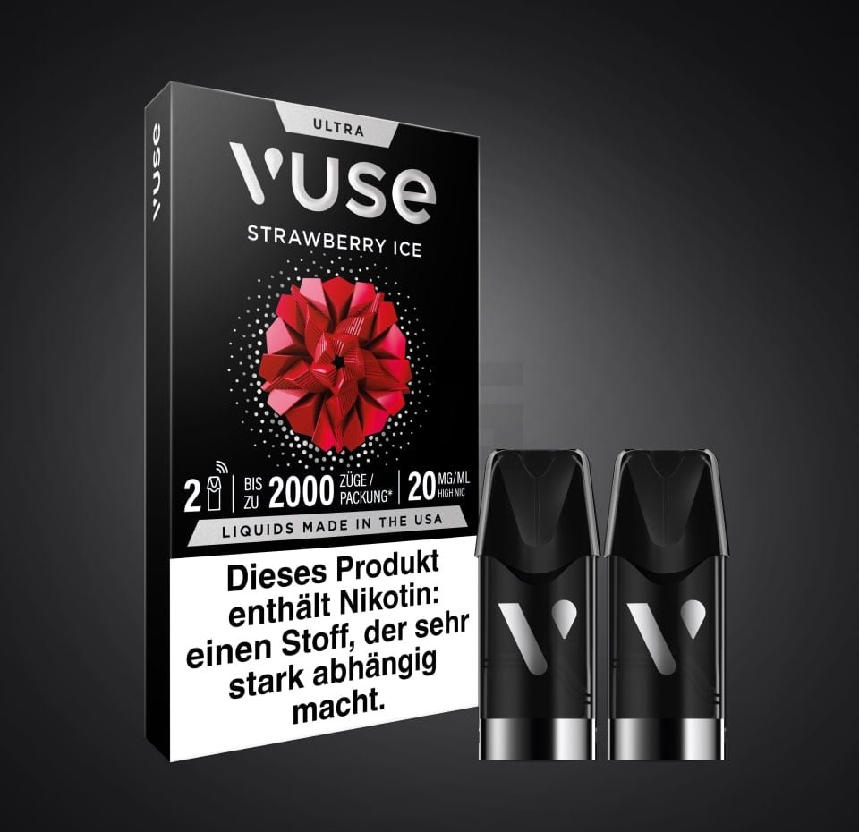 Vuse - Ultra - Prefilled Pods - Strawberry Ice