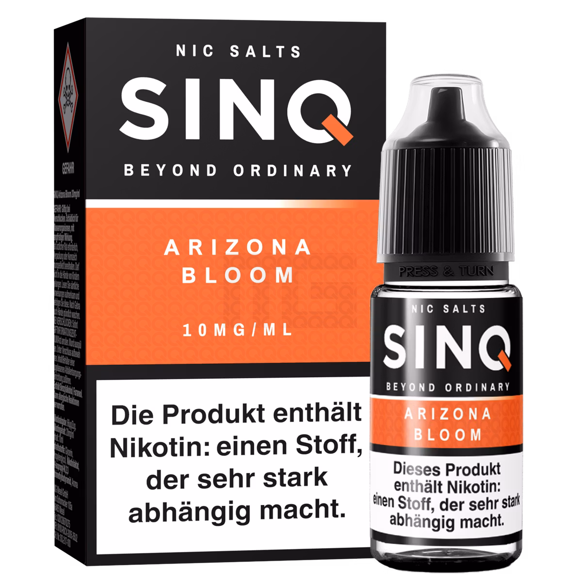 SINQ - Arizona Bloom - Nikotinsalz Liquids - 10ml - 10mg SINQ - Arizona Bloom - Nikotinsalz Liquids - 10ml - 10mg